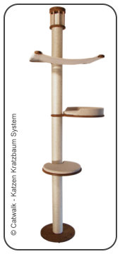 Catwalk - Katzen Kratzbaum System - M18.2