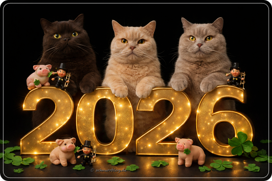 Mit Schnurren ins neue Jahr