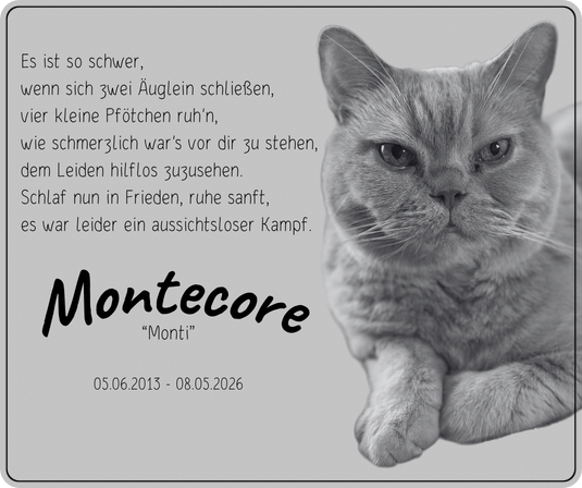 Farewell Monti